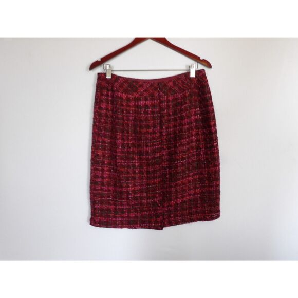 Coldwater Creek Lined Pencil Skirt Womens size 10 Tweed Wrap Professional Career - Picture 5 of 10